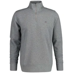 Tröjor|Allt Under Överdelar | GANT Reguar Shied Haf Zip Sweatshirt Herr
