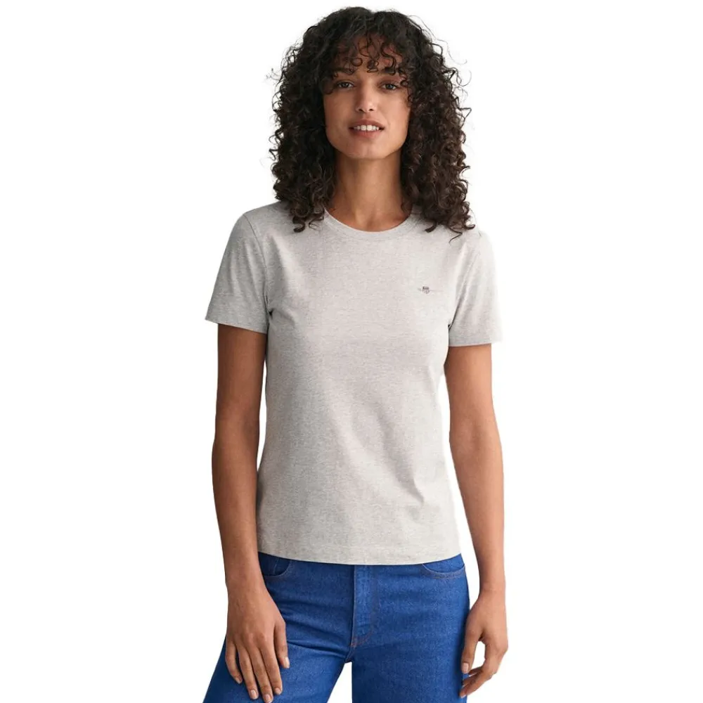 Online GANT Regular Shield T-Shirt Dam