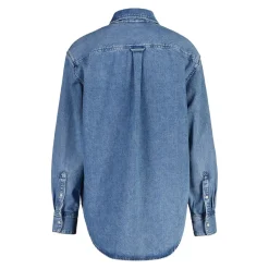 Allt Under Överdelar|Skjortor & Blusar | GANT RELaxed DENIM POCKET LS SHIRT dam