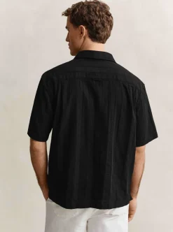 Skjortor|Allt Under Överdelar | GANT REAXED DOBBY TRIPE CAP COAR HIRT HERR