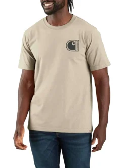 Best Carhartt Relaxed Fit Lightweight Short-Sleeve C Graphic T-Shirt