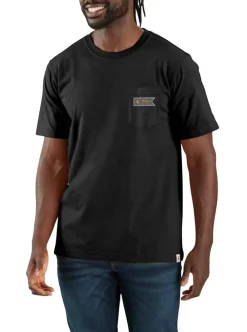 Workwear | Carhartt Relaxed Fit Lightweight hort-leeve Pocket cript Graphic T-hirt