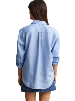 Allt Under Överdelar|Skjortor & Blusar | GANT REL LINEN LS SHIRT DAM