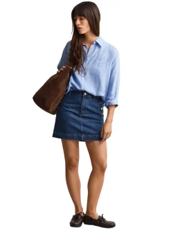 Allt Under Överdelar|Skjortor & Blusar | GANT REL LINEN LS SHIRT DAM