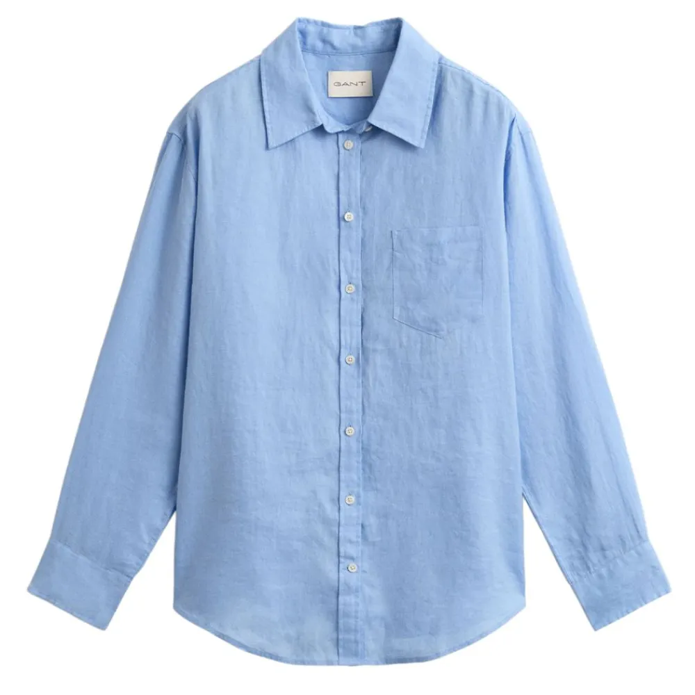 Best GANT REL LINEN LS SHIRT DAM