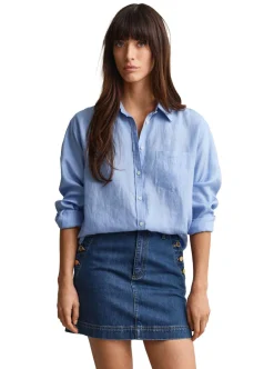 Best GANT REL LINEN LS SHIRT DAM