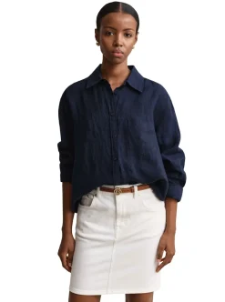 GANT REL LINEN LS SHIRT DAM