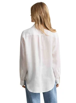 Allt Under Linnekläder|Linneskjortor & Linneblusar | GANT REL LINEN LS SHIRT DAM