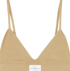 Outlet Calvin Klein Ribbed Knit Bra Top Dam