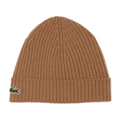 Accessoarer | Lacoste Ribbed Wool Beanie
