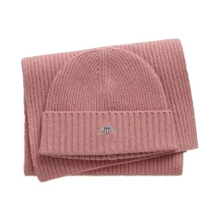 GANT Shield Beanie & Scarf Gift Set Dam
