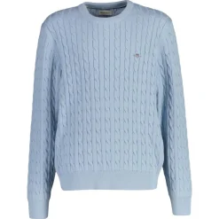 Allt Under Överdelar|Tröjor | GANT Shield Cotton Cable C-Neck Junior