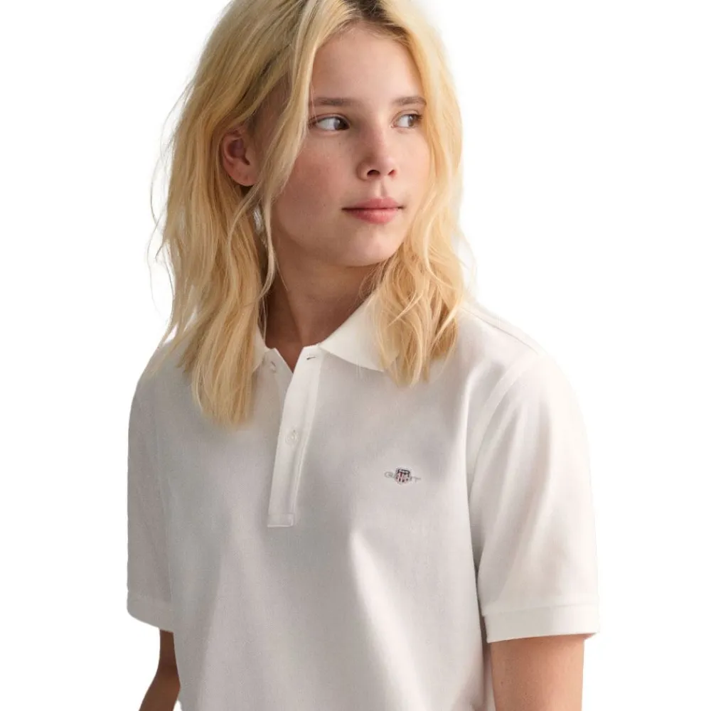 Allt Under Överdelar|T-Shirts & Piké | GANT Shield Pique Junior