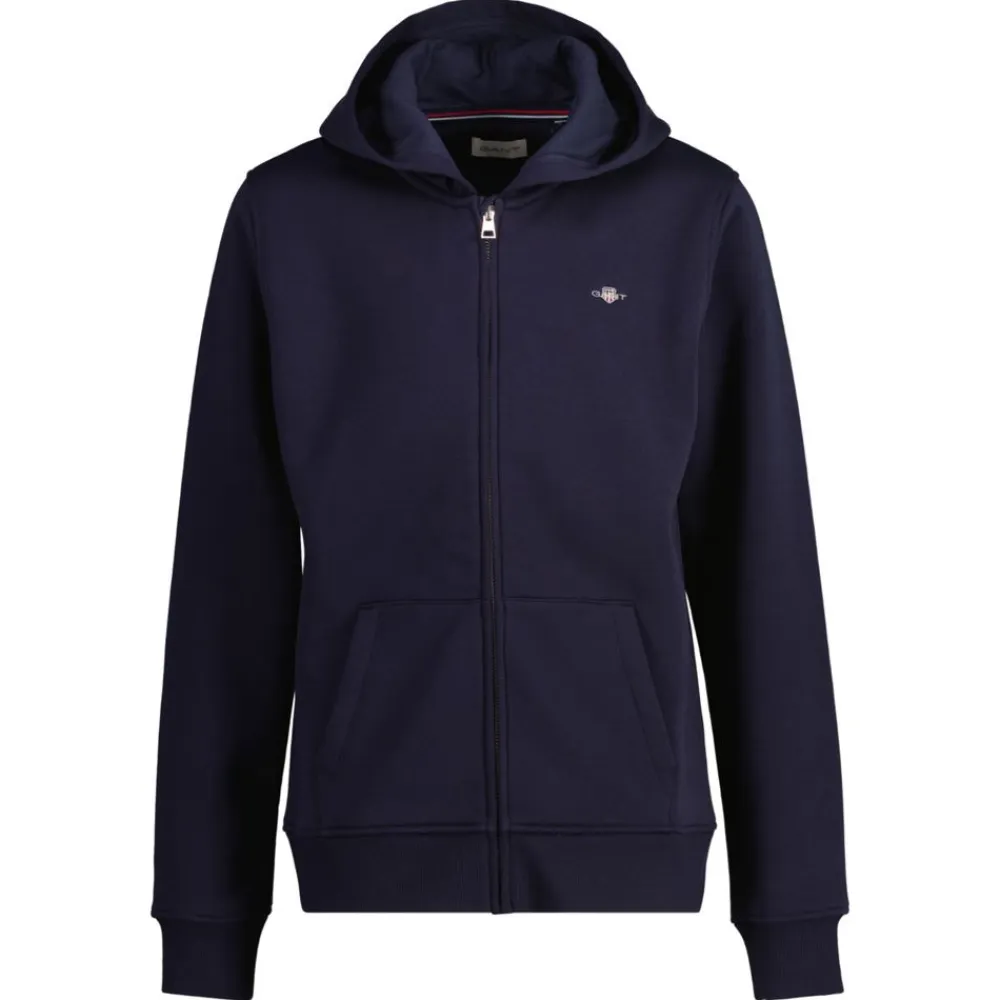New GANT Shield Zip Hoodie Junior