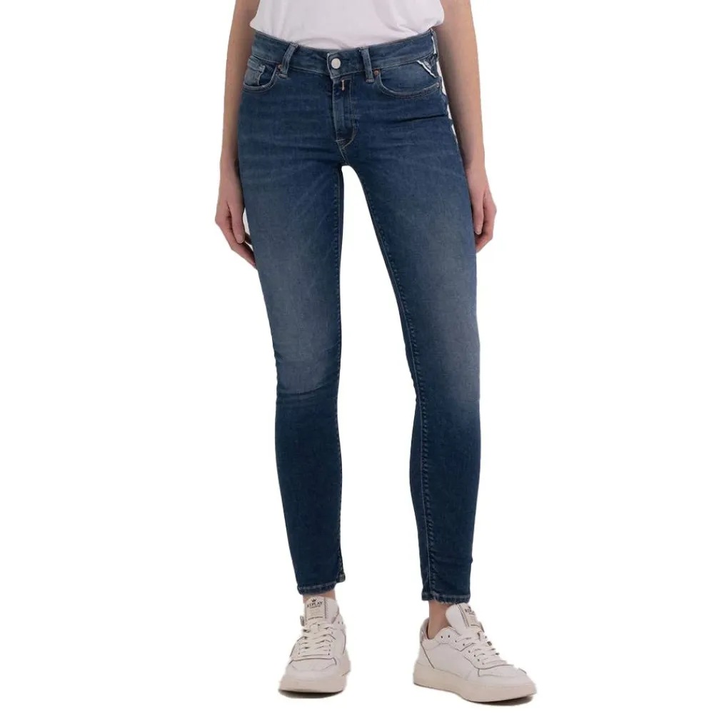 Outlet Replay Skinny Fit New Luz Jeans Dam