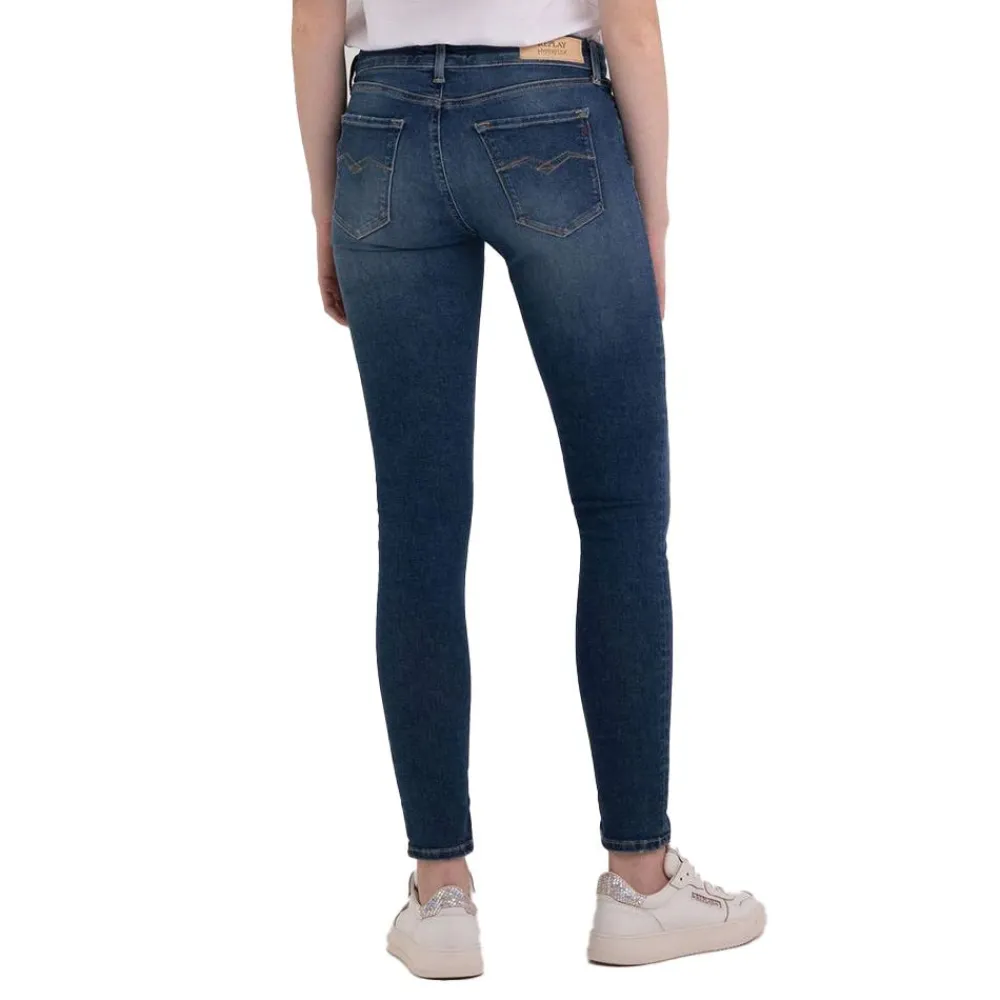 Outlet Replay Skinny Fit New Luz Jeans Dam