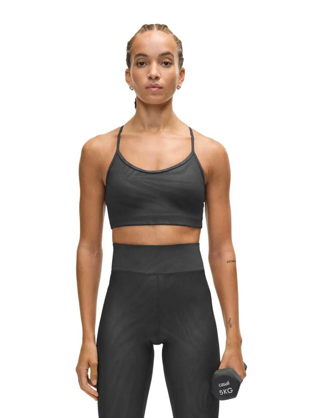 Outlet Casall Sleek Strappy Sports Bra Printed dam