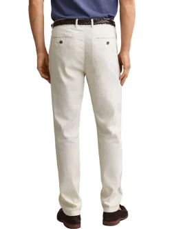 Sale GANT SLIM COTTON / LINEN CHINOS HERR