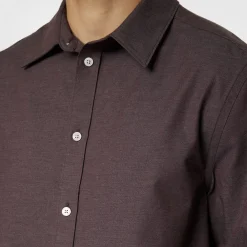J.Lindeberg Slim Light Flannel Shirt Herr