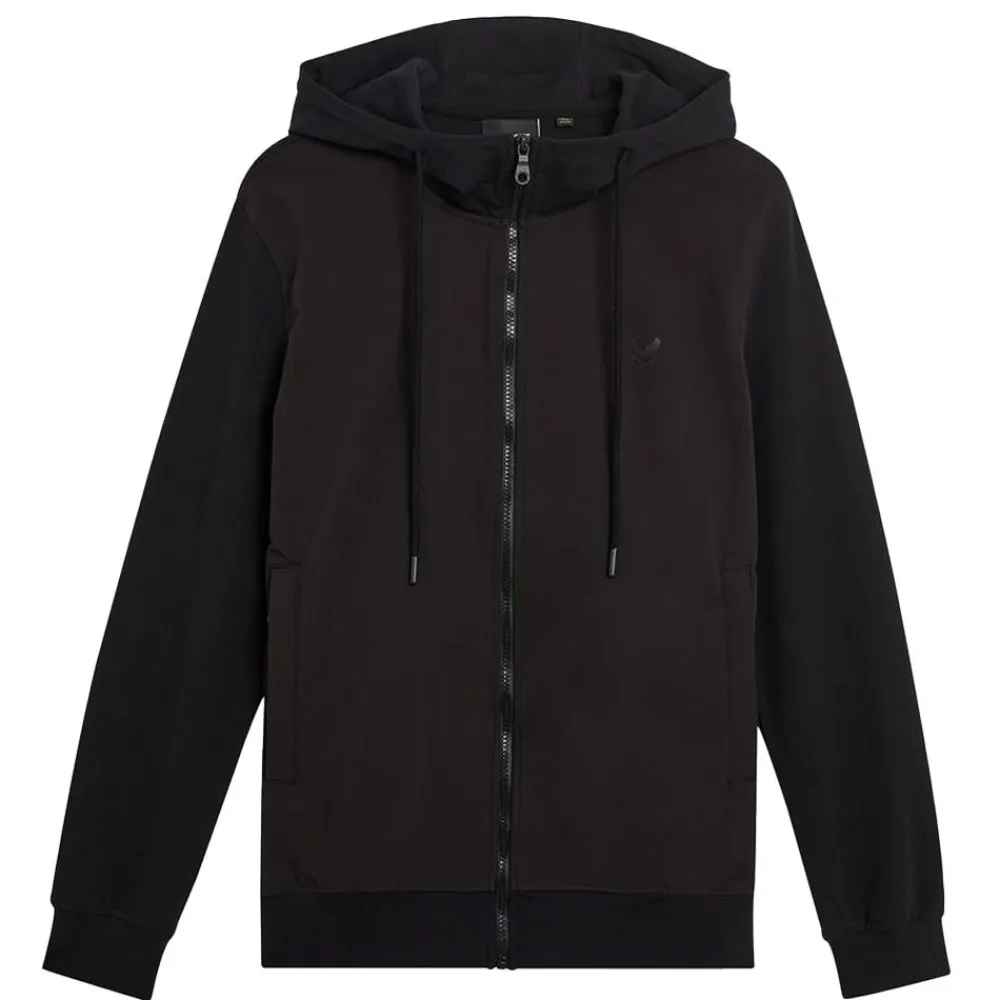 Allt Under Jackor|Hybridjackor | Lyle & Scott ofthe Hybrid Zip Through Hoodie Herr
