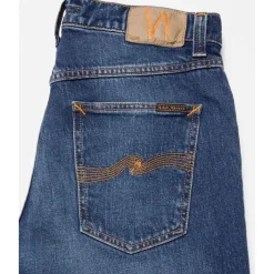 Best Nudie Jeans Solid Ollie Wild Blue