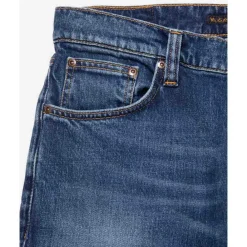 Best Nudie Jeans Solid Ollie Wild Blue