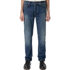 Best Nudie Jeans Solid Ollie Wild Blue