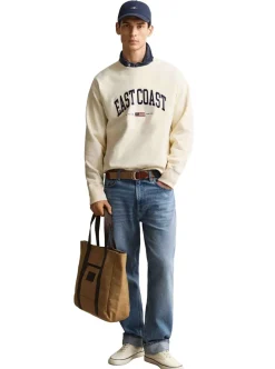 Sale GANT SPRAY GRAPHIC C-NECK HERR