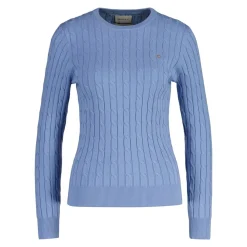 Allt Under Överdelar | GANT tretch Cotton Cabe C-neck Da