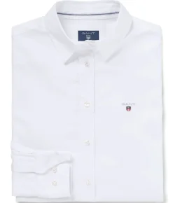 Allt Under Överdelar|Skjortor & Blusar | GANT Stretch Oxford Shirt Dam