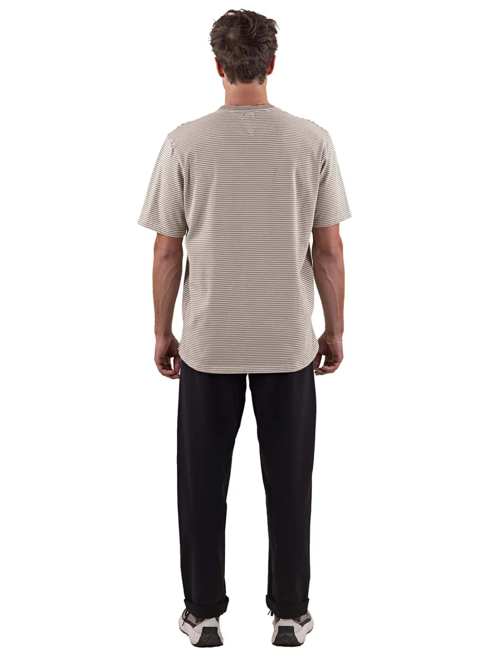 Outlet The Mountain Studio STRIPE COTTON T-SHIRT HERR