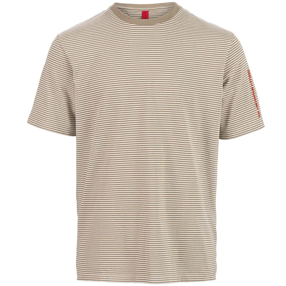 Outlet The Mountain Studio STRIPE COTTON T-SHIRT HERR