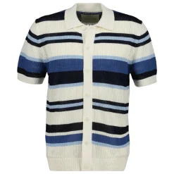 Best GANT STRIPED TEXTURE POLO HERR