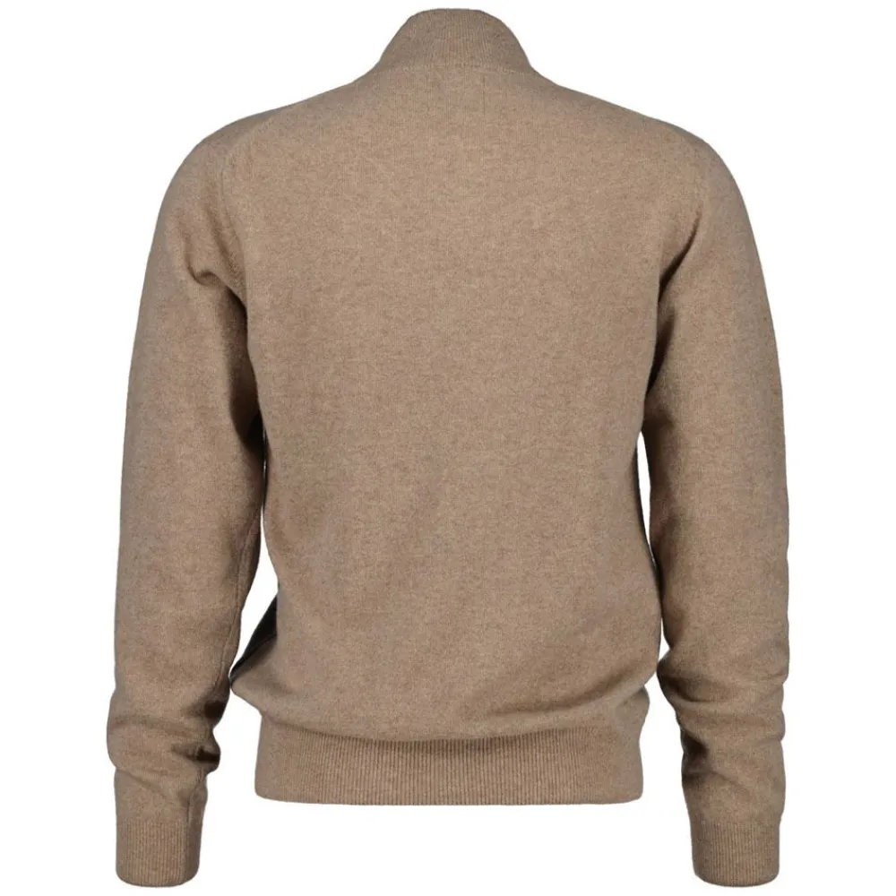 Hot GANT Superfine Lambswool Half Zip Herr