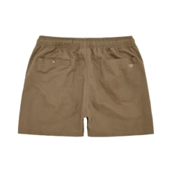 Outlet OAS Taupe Linen Shorts Herr