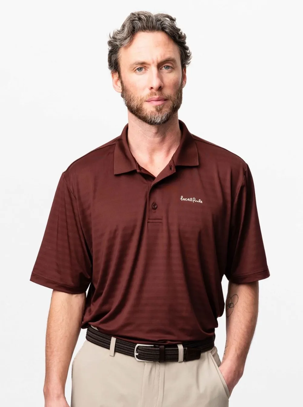 Discount Local Rule Tech Polo Herr