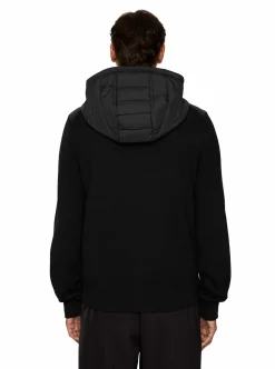 Best J.Lindeberg Thorn Hood Knit Hybrid Jacket Herr