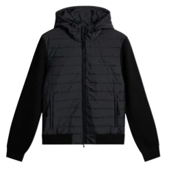 Best J.Lindeberg Thorn Hood Knit Hybrid Jacket Herr