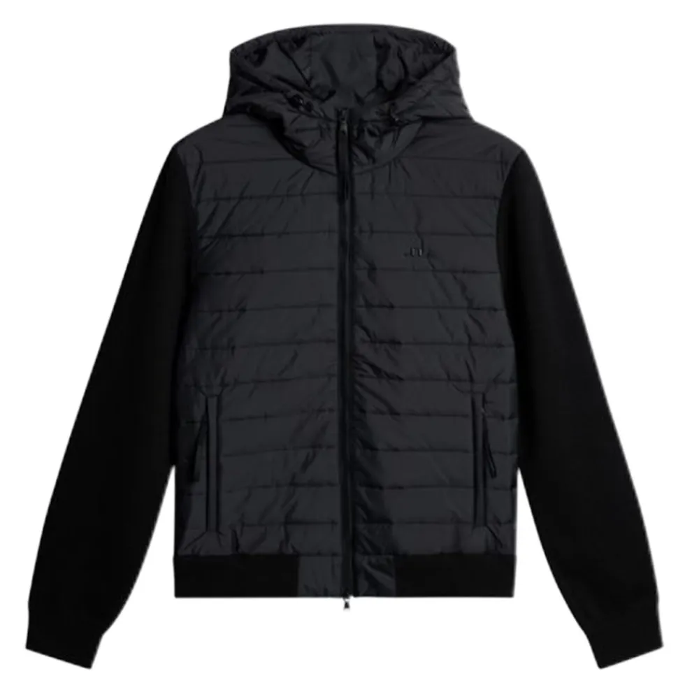 Best J.Lindeberg Thorn Hood Knit Hybrid Jacket Herr