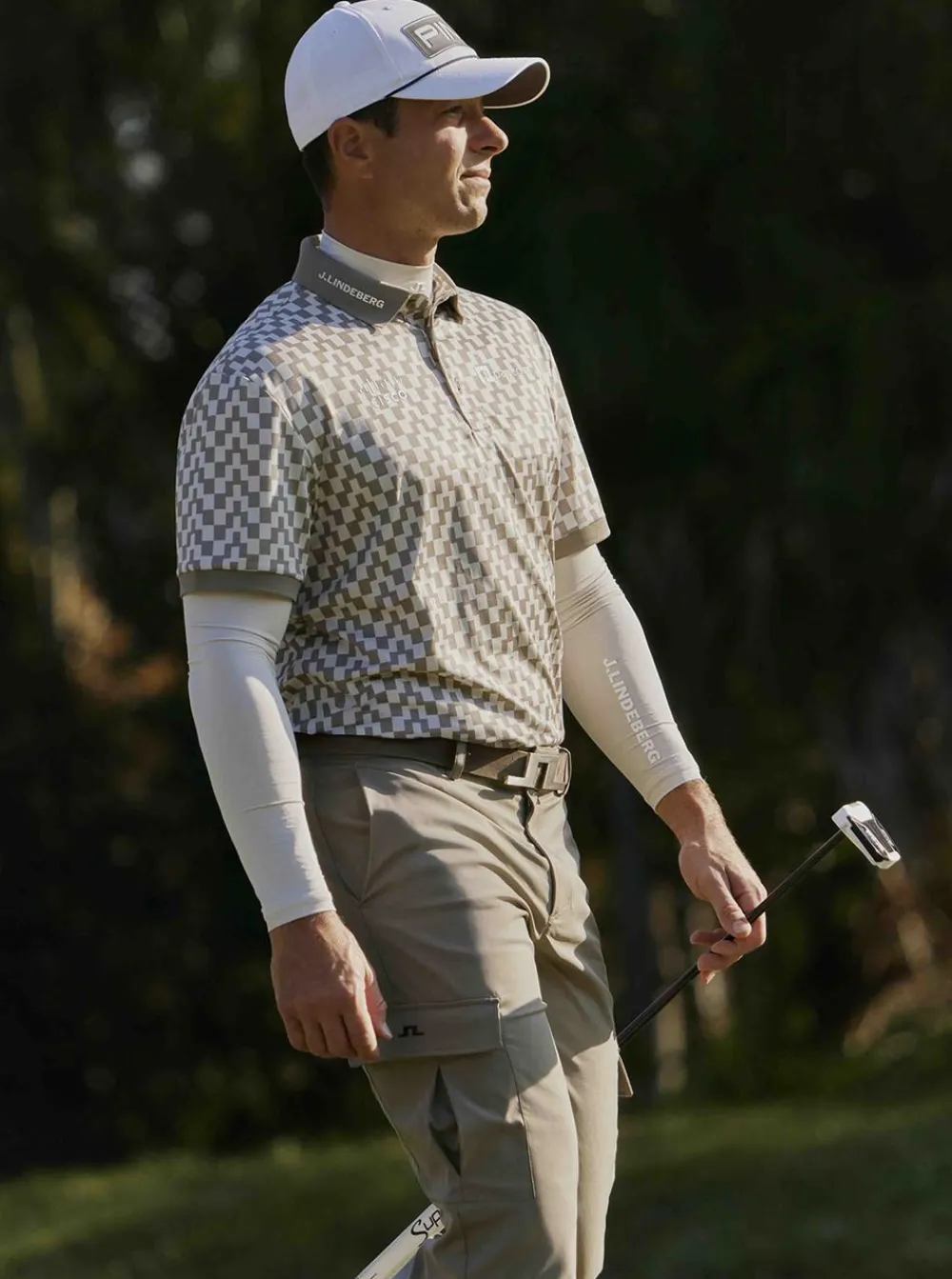 Allt Inom Golf|Golftröjor | J.Lindeberg Tour Tech Print Poo Herr