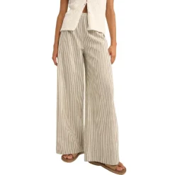 Outlet Rhythm Valley Stripe Wide Leg Pant Dam