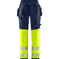 Workwear | Fristads Kansas Varsel Green hantverkarbyxa stretch 2643 GSTP, klass 1
