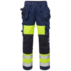 Clearance Fristads Kansas Varsel Hantverkarbyxa 2129 PLU klass 1, dam