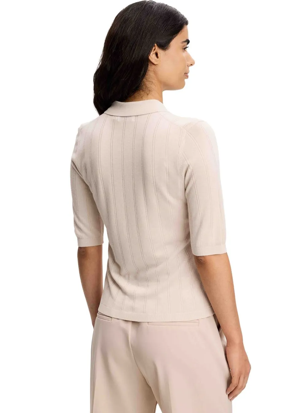 Sale J.Lindeberg Vida Wide Rib Polo Dam