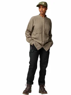 Discount Fjällräven Övik Hemp Shirt LS Dam