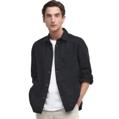 Best Barbour Washed Overshirt Herr
