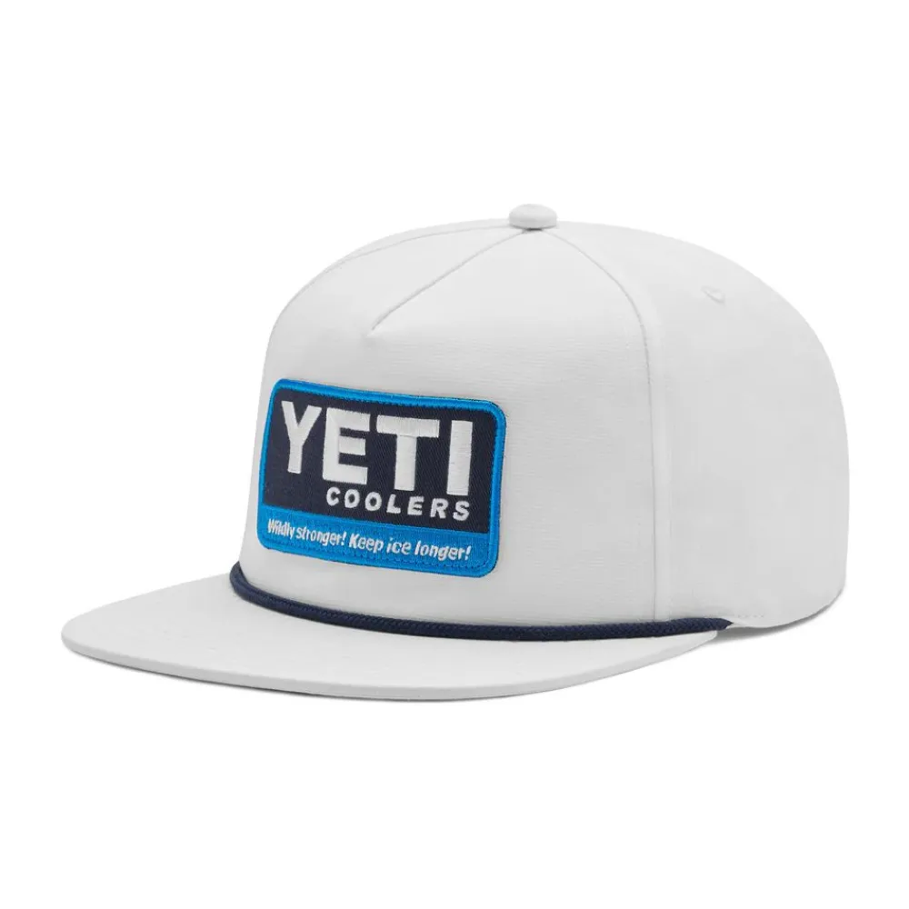 Accessoarer | Yeti Wildly Stronger 20 Badge Flat Brim Rope Hat
