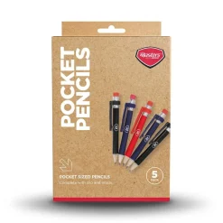 Allt Inom Golf | Masters Golf Wood Pencils with clip & Eraser X 5