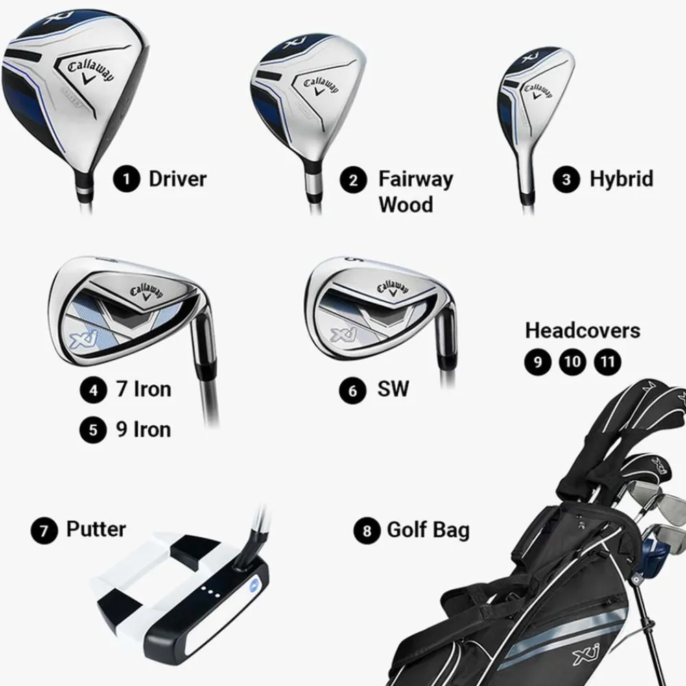 New Callaway XJ Level 3 Complete Set Junior