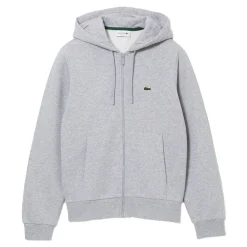Best Lacoste Zipped Fleece Hoodie Herr